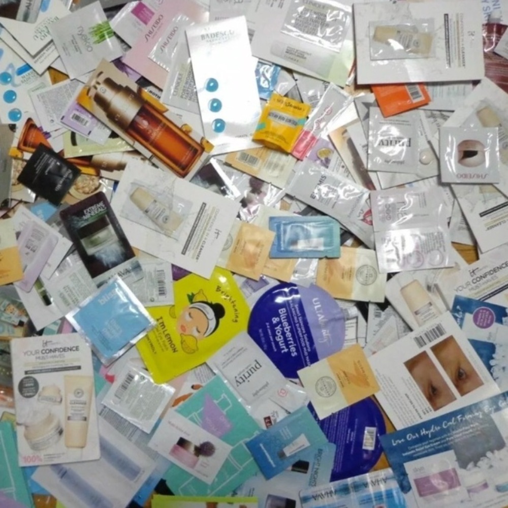 30 PC HIGH END SKINCARE SAMPLE LOT!  Grab Bag!